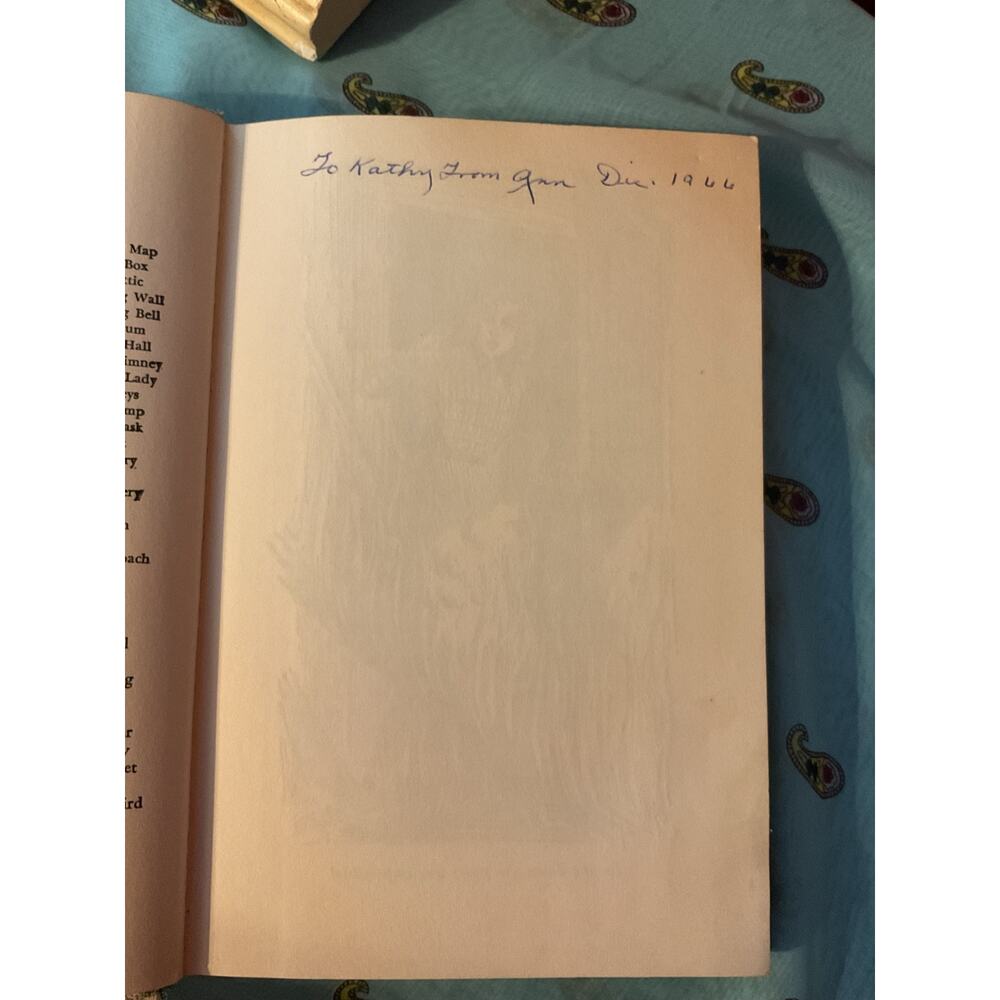 1954 Hardback The Scarlett Slipper Mystery Nancy Drew - Picture 2 of 13